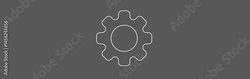 settings gearwheel mechanic wheel configuration vector