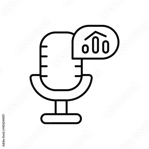 Vocalize vector icons stock illustration