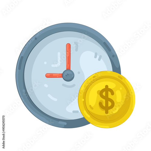 Illustration of hourly rate 