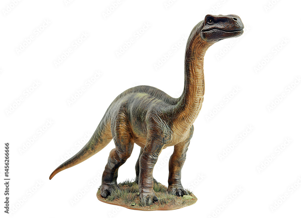 Fototapeta premium Worn plastic Diplodocus