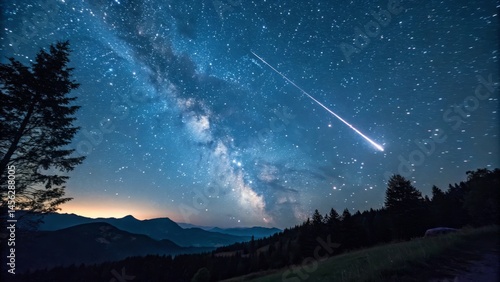 Milky Way and Meteor Shower...
