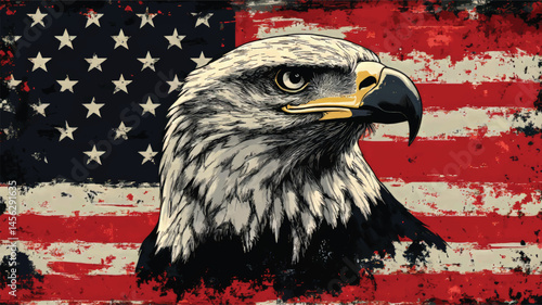 Military Pride – Eagle Graphic