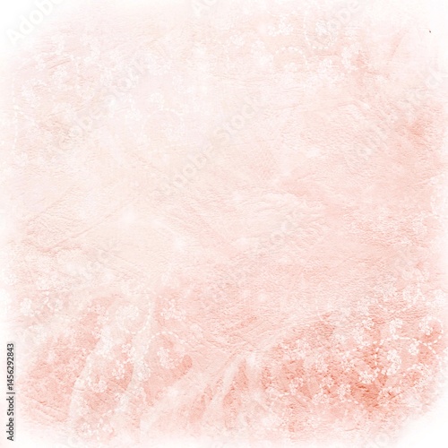 Wallpaper Mural Soft pastel peach textured background with delicate floral and lace-like patterns. Dreamy feminine design ideal for invitations, baby themes, romantic layouts, and creative projects. Torontodigital.ca