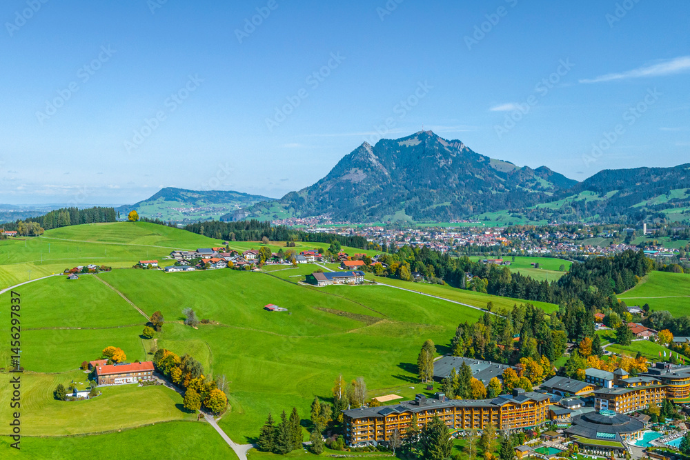 Herrlicher Oktobertag im Oberallgäu zwischen Tiefenberg und Ofterschwang