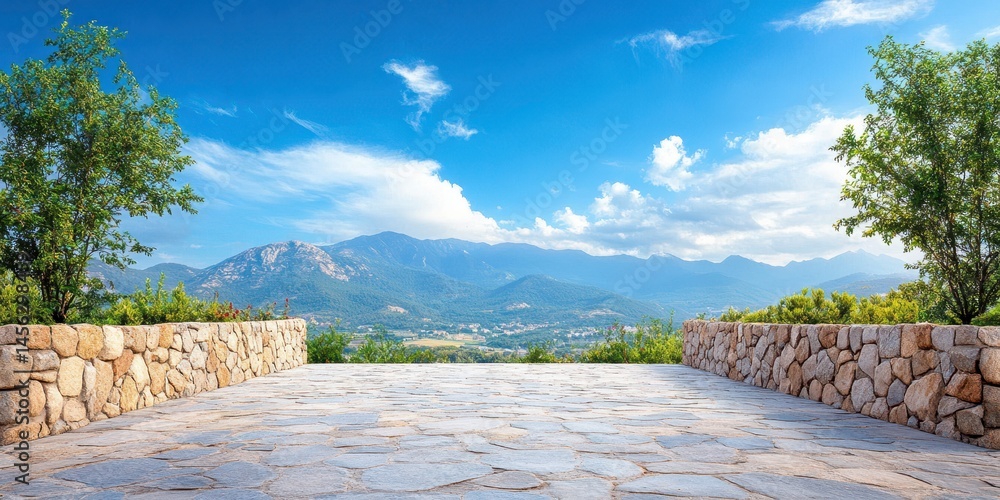 Stone walls banner