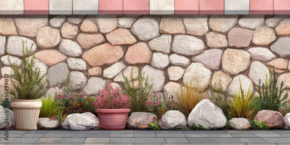 Stone walls banner