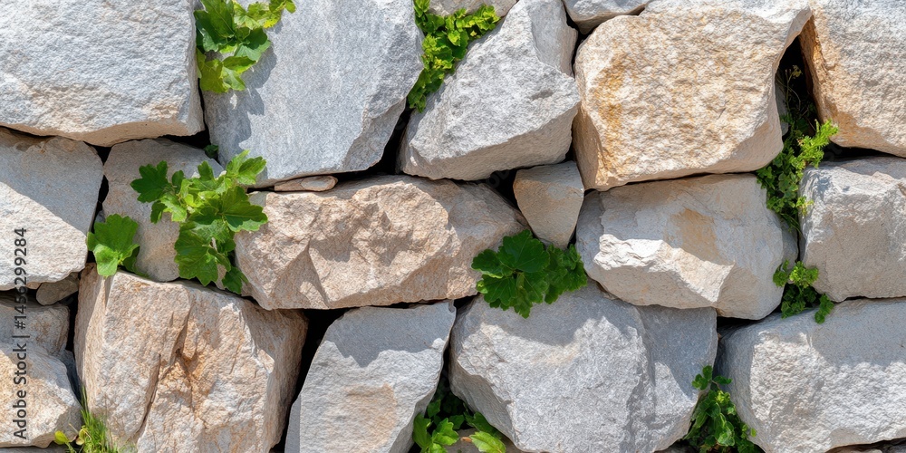 Stone walls banner