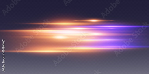 Modern neon moving high speed lines of speed and light.