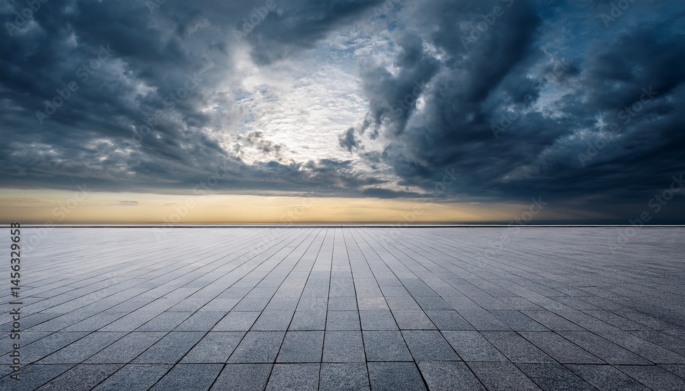 panoramic floor background with storm clouds dramatic sky horizon landscape panoramic floor background with storm clouds dramatic sky horizon landscape