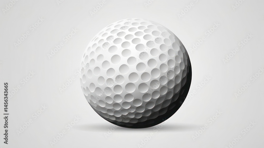 golf ball isolated on white golf ball isolated on white
