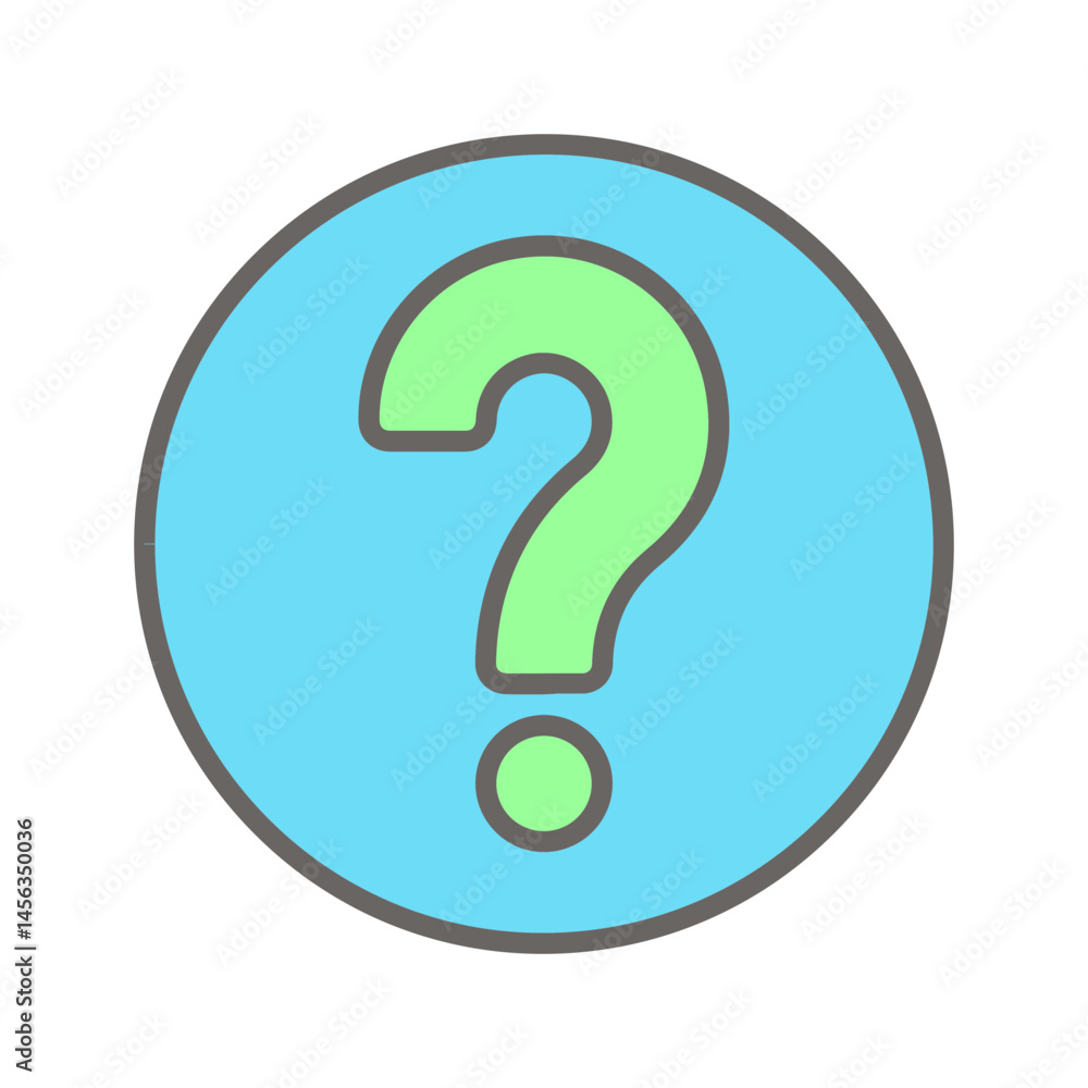 Help Button Vector Icon Help Button Vector Icon