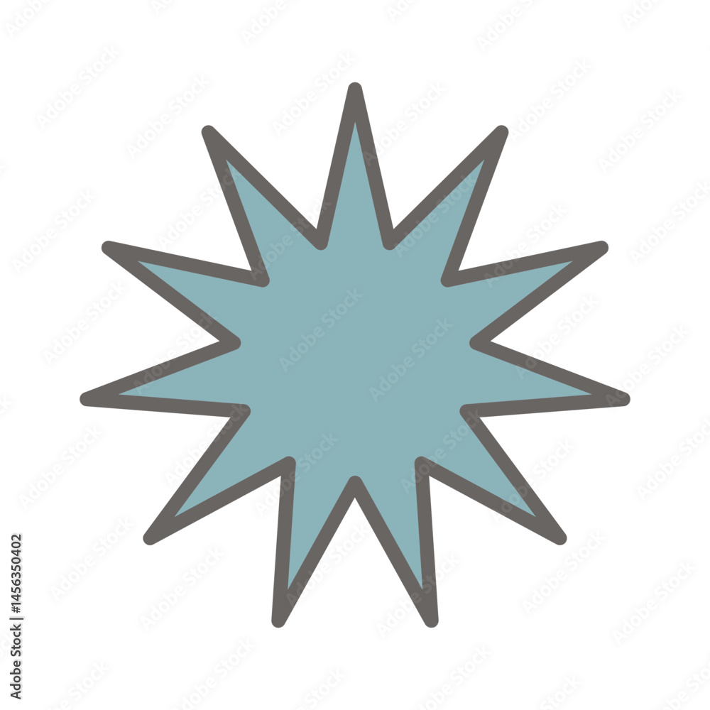 Starburst Vector Icon Starburst Vector Icon