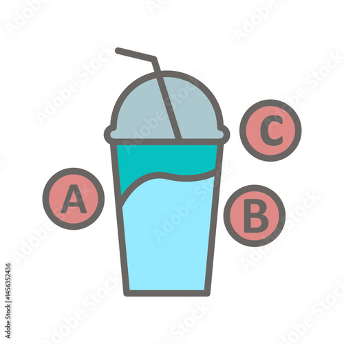 Multivitamins Vector Icon