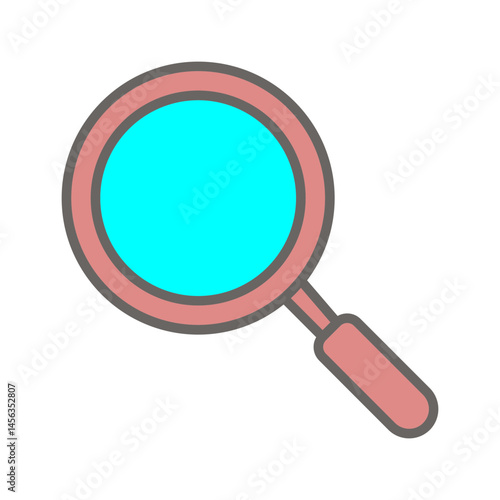 Magnifying Glass Vector Icon