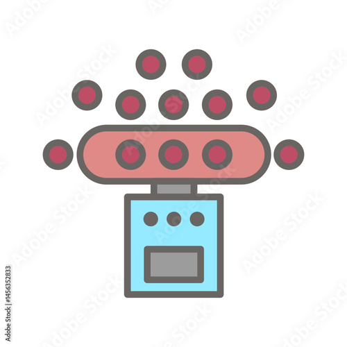 Bubble Machine Vector Icon