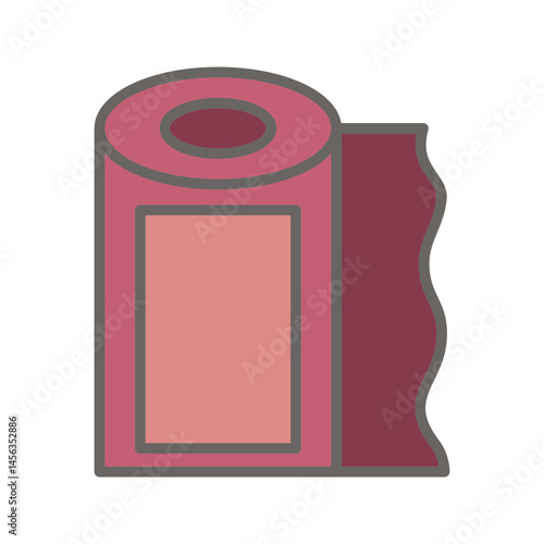 Plastic sheeting Vector Icon
