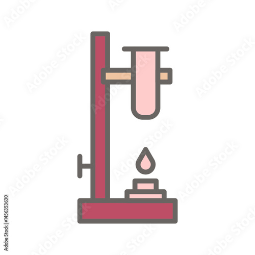 Bunsen Burner Vector Icon
