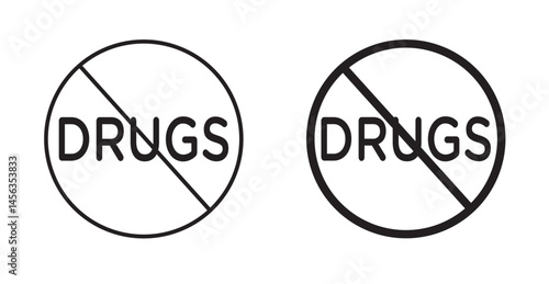 No drugs sign