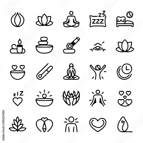 food icons set