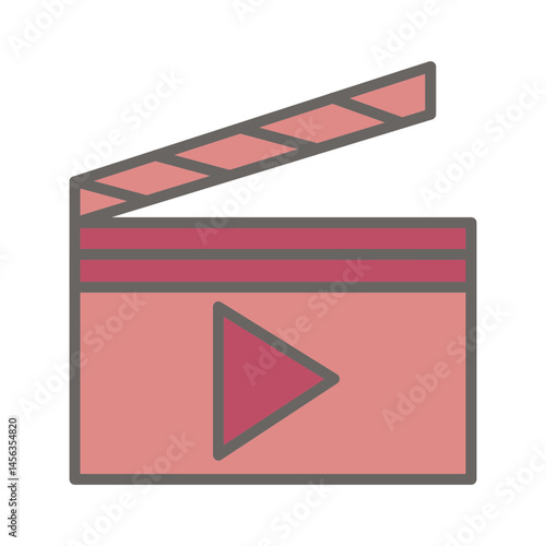 Clapperboard Vector Icon