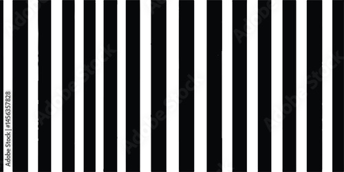 Black color and white color background with lines. Vertical black lines as if they were a barcode as a background. Vertical black and white striped pattern creating a modern abstract design 