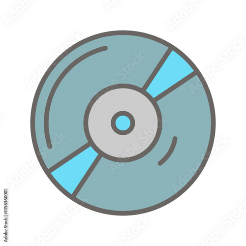 DVD Drive Vector Icon