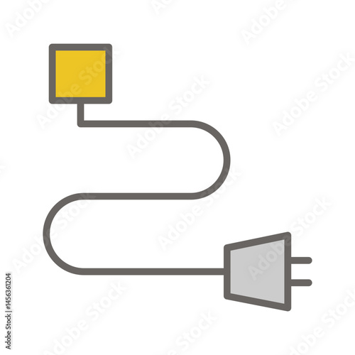 Power Cable Vector Icon