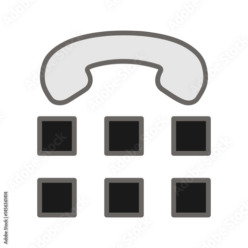 Teletype Vector Icon