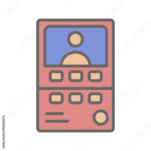 Intercom System Vector Icon