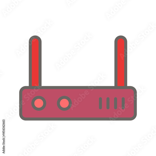 Router Vector Icon