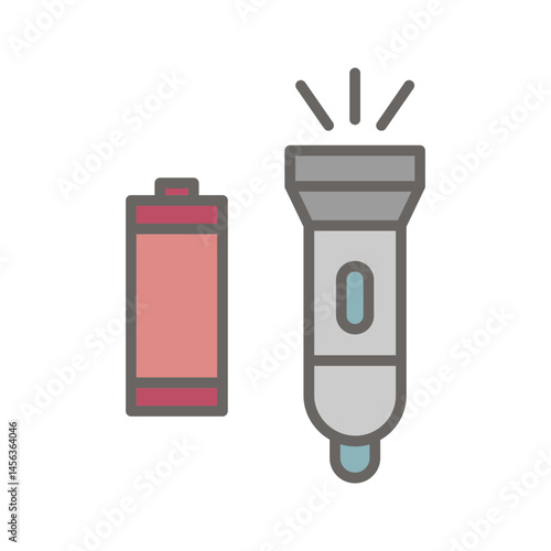 Spare batteries Vector Icon