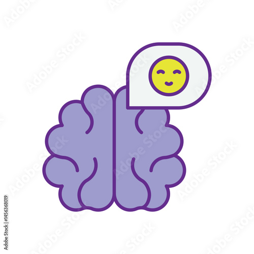 Mental Health Resources vector icons stock illustration