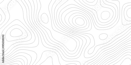 Panorama view gradient multicolor wave curve lines banner background design, seamless pattern with lines topographic map, topographic contour lines map seamless pattern, landscape geodesy topography .