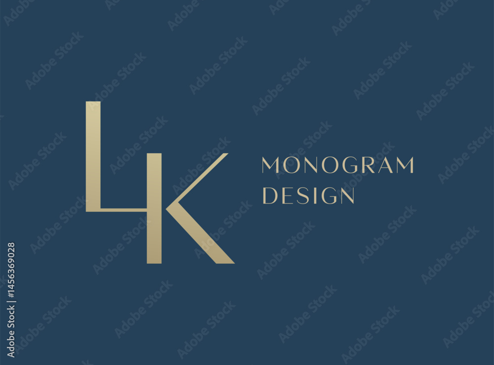 LK letter logo icon design. Classic style luxury initials monogram. LK letter logo icon design. Classic style luxury initials monogram.
