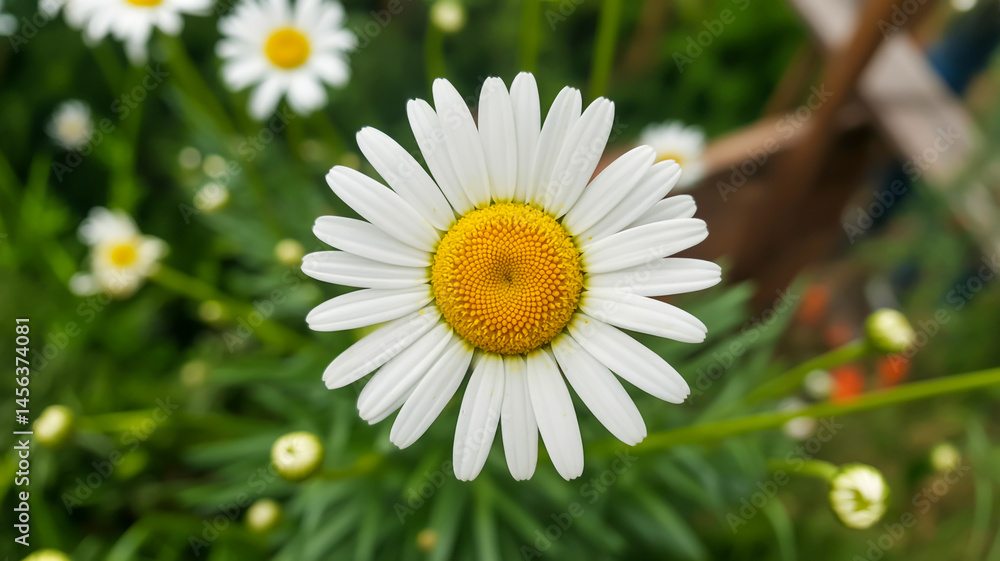 Fototapeta premium beautiful daisy flower