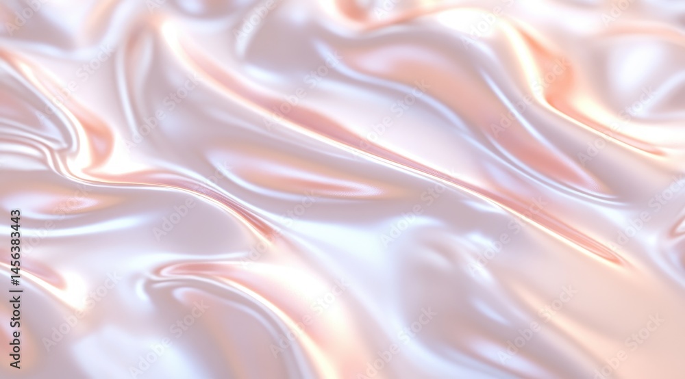 Flowing, luminous fabric with soft hues Flowing, luminous fabric with soft hues
