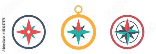 Set Various vintage marine compasses 