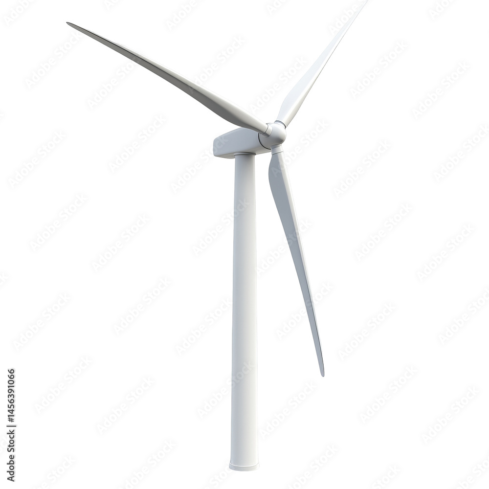 A wind turbine generating sustainable energy A wind turbine generating sustainable energy