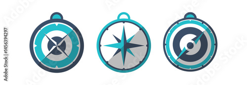 Set Various vintage marine compasses 