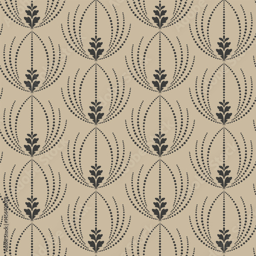 Dark gray pattern of dots o...