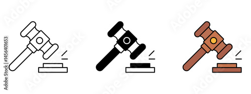 Auction   SVG Icon