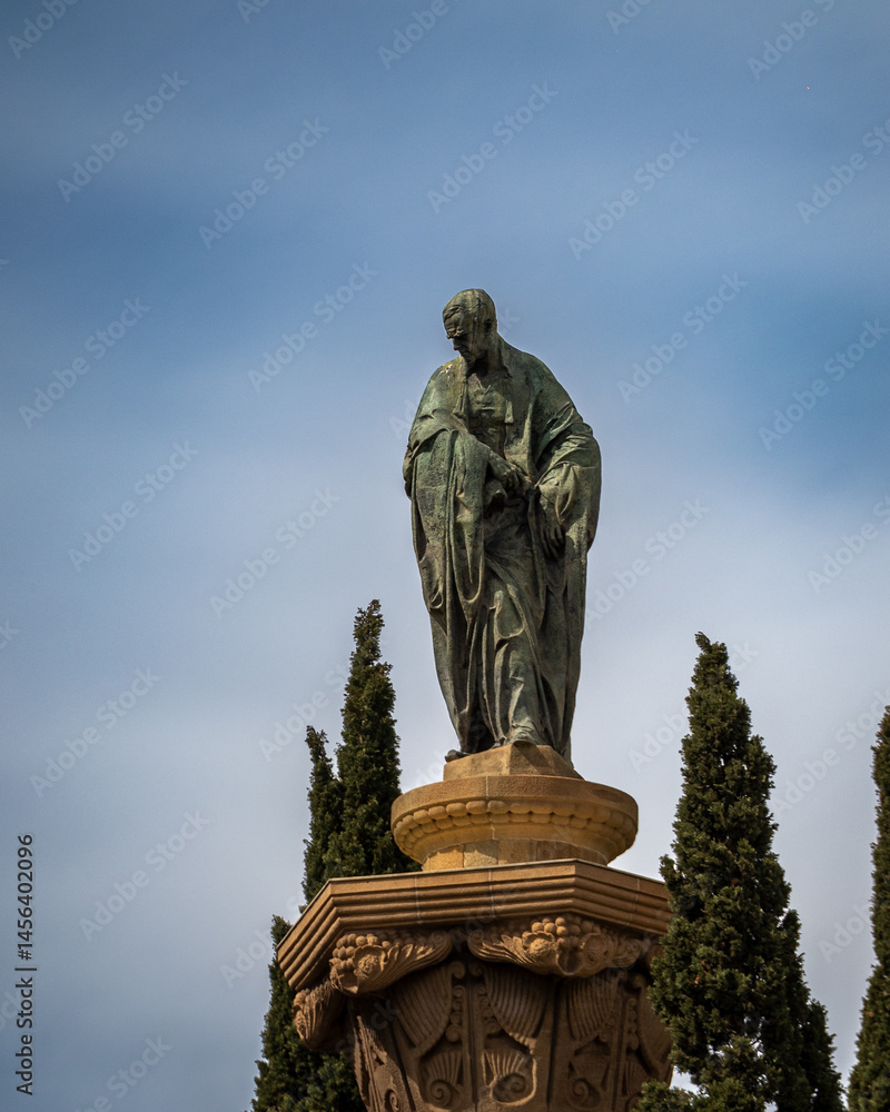 statue de Verdaguer statue de Verdaguer