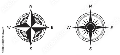Set Various vintage marine compasses 