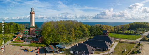 Lighthouse on the Baltic Sea in Niechorze