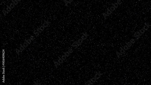 Heavy Snow Fall Animation On a Transparent Background, 4k Resolution