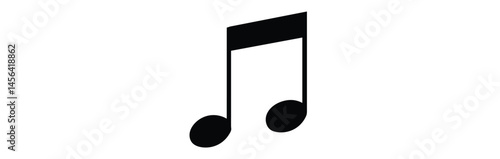Musical note. Staff treble clef notes musician concept vector