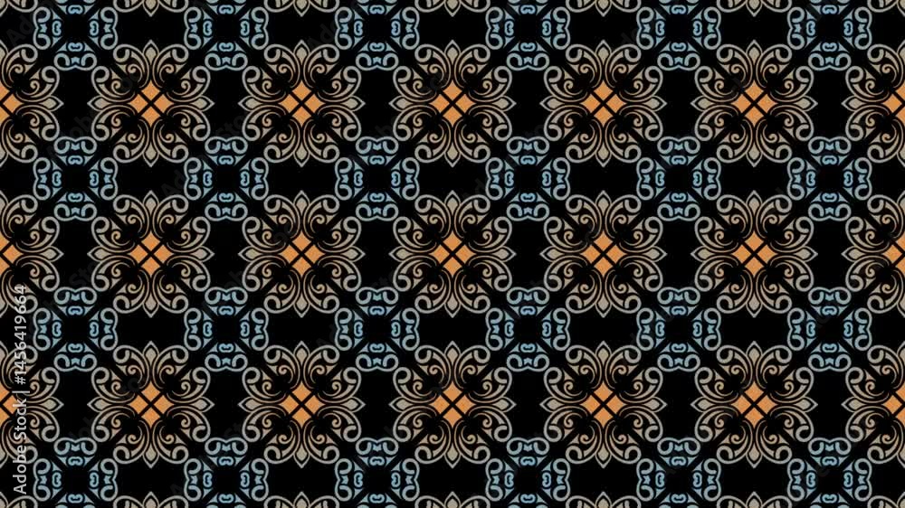dynamic moving abstract pattern background animation Stock Video ...