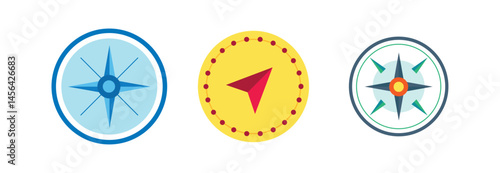 Set Various vintage marine compasses 