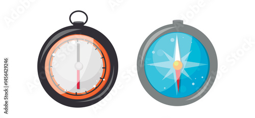 Set Various vintage marine compasses 