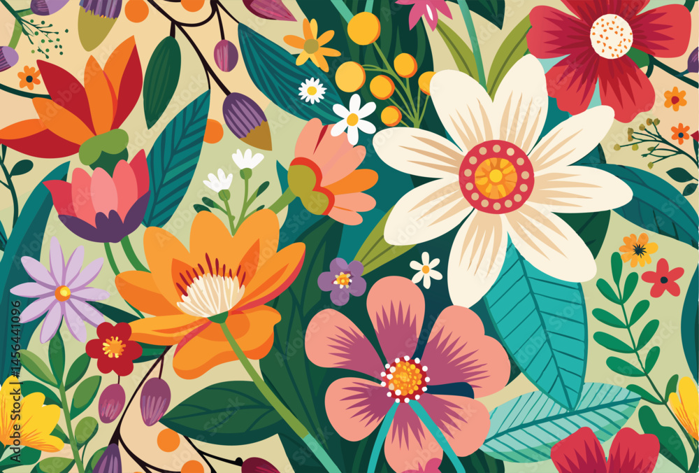 Botanical Pattern Art Botanical Pattern Art